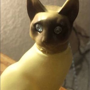 Really Cool siamese Cat Avon bottle””Vintage “”